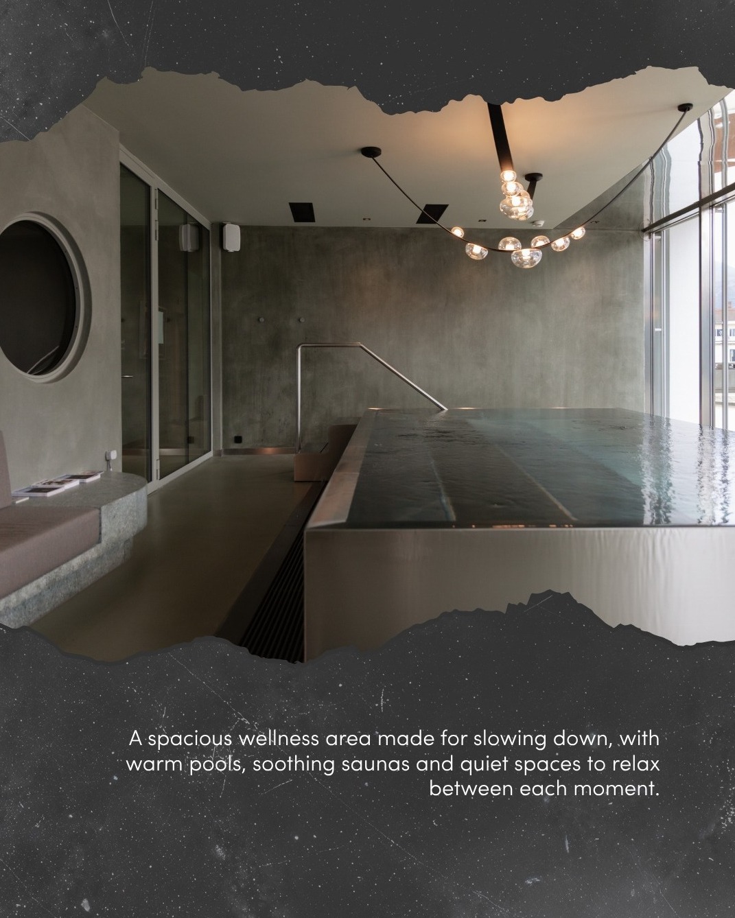 Swim, warm up in the sauna and find your favourite spot to relax. Here, wellness is all about enjoying the moment at your own pace. #hotelsofstmoritz #bestdestinations #stmoritz #hotelmonopol #ThePreferredLife